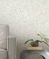 Mother Of Pearl Grey & Beige Peel & Stick Wallpaper, by York Wall, 20' length x 2'3" width x 0.02" depth thumbnail 2