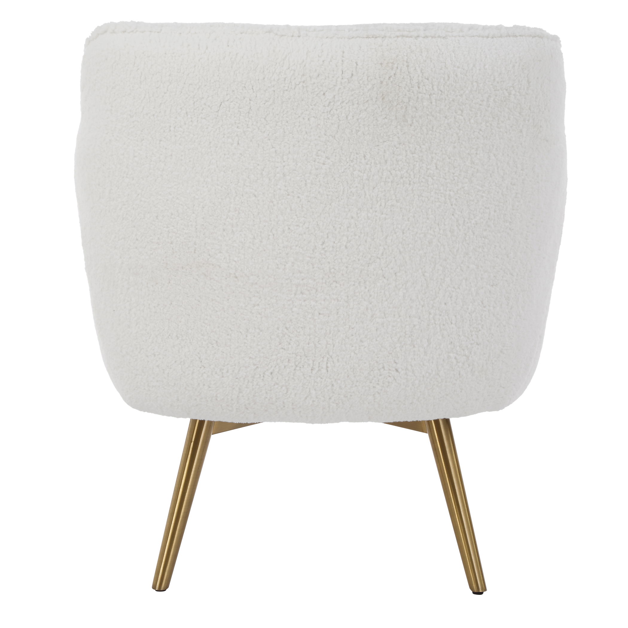 Oasis White Swivel Chair large image 