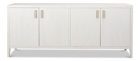 Blanco 4 Door Buffet, Cortina White