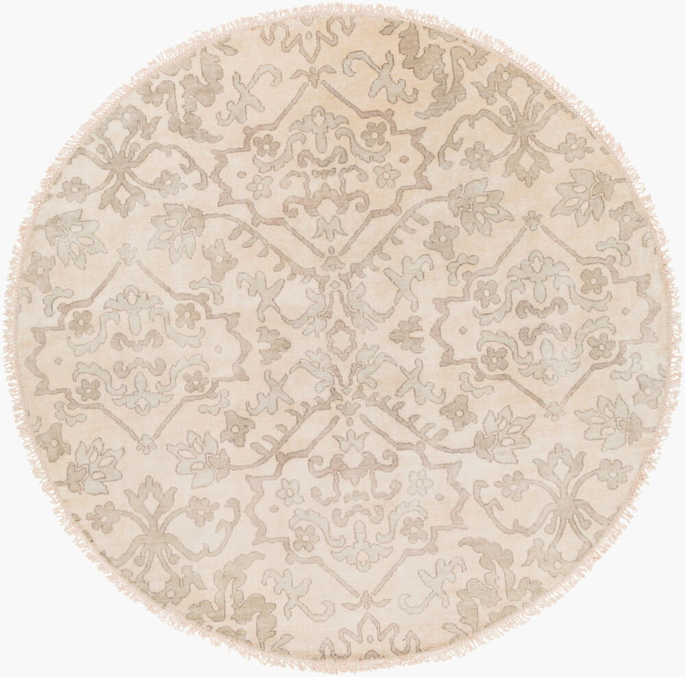 Hillcrest Handmade Rug, by Surya, 8' length x 8' width