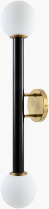 Marzia Wall Sconce, by Surya, 5" length x 5" width x 30" height thumbnail