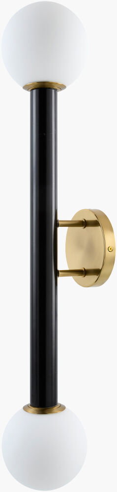 Marzia Wall Sconce, by Surya, 5" length x 5" width x 30" height