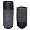 Woven Shadow Vases Set/2, by Uttermost, 6" width x 15.25" height x 6" depth thumbnail 5
