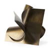Francesca  Antique Gold Metal Sculptural Decorative Object, by Mercana, 18.11" length x 18.11" width x 18.11" height thumbnail 1