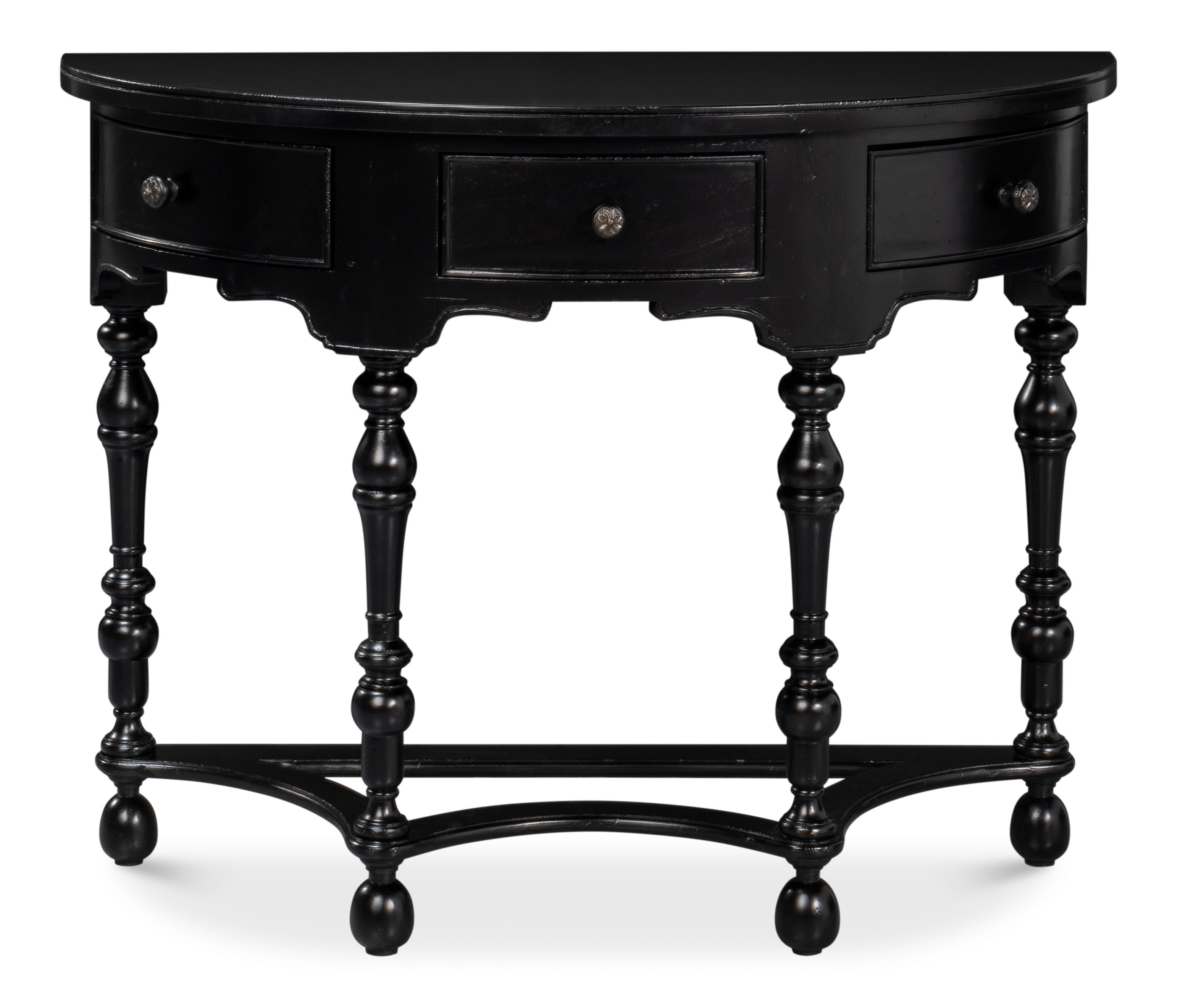 Abraham Half Round Console large image 