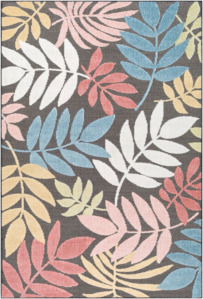 Lakeside Machine Woven Rug, by Surya, 1'3.75" length x 1'3.75" width
