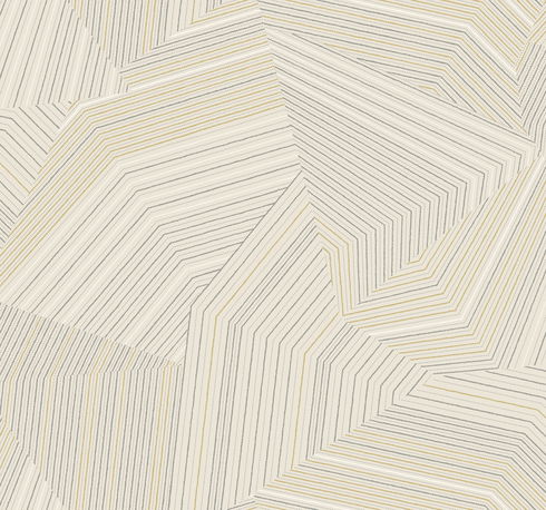 Dotted Maze Taupe Wallpaper