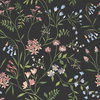 Meadow Mix Pink Peel & Stick Wallpaper, by York Wall, 18' length x 1'8.5" width x 0.02" depth thumbnail