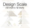 Triangles Neutral Peel & Stick Wallpaper thumbnail 4
