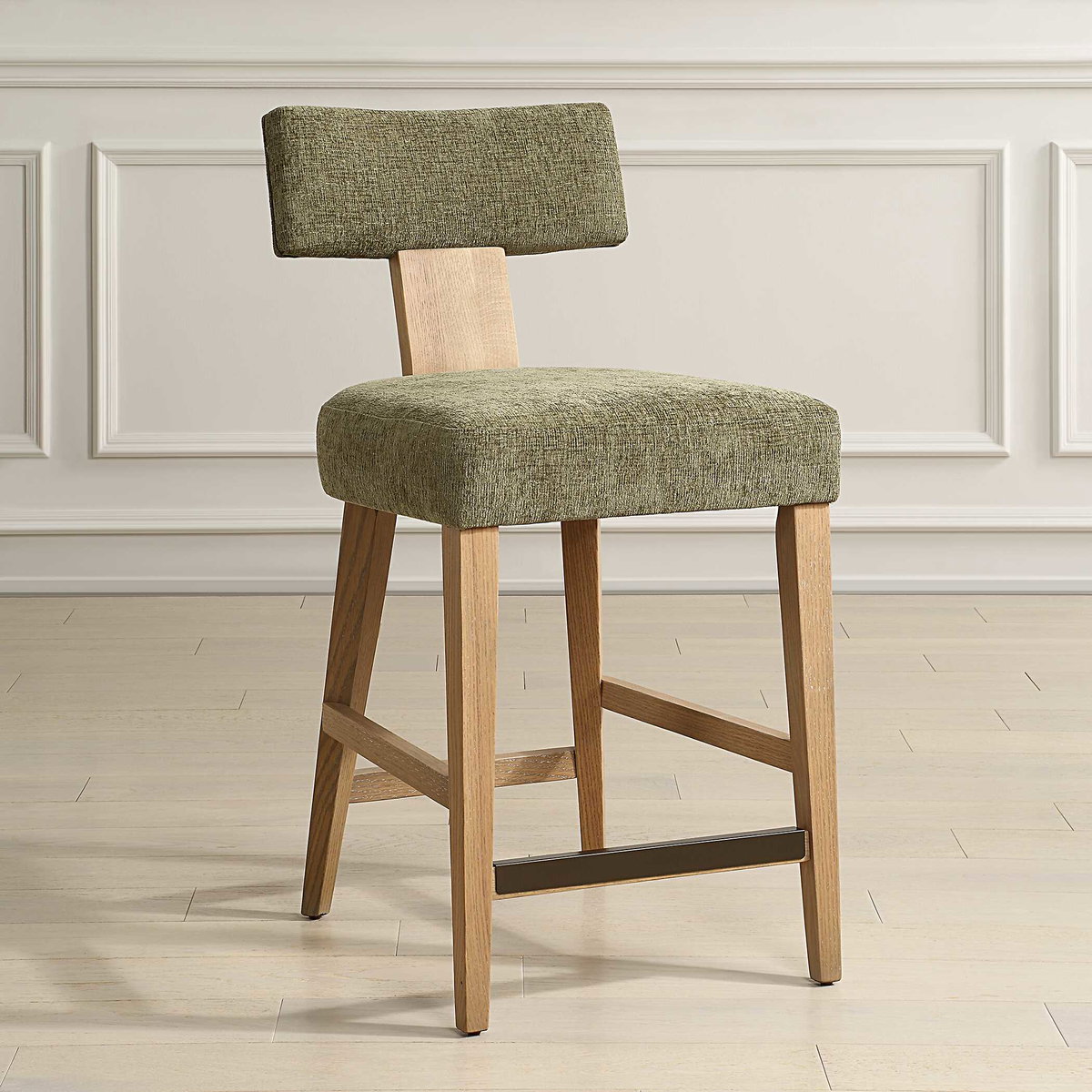 Elysian Moss Counter Stool, Counter & Bar Stool by Uttermost, 18.5" width x 37.5" height x 22" depth View 4