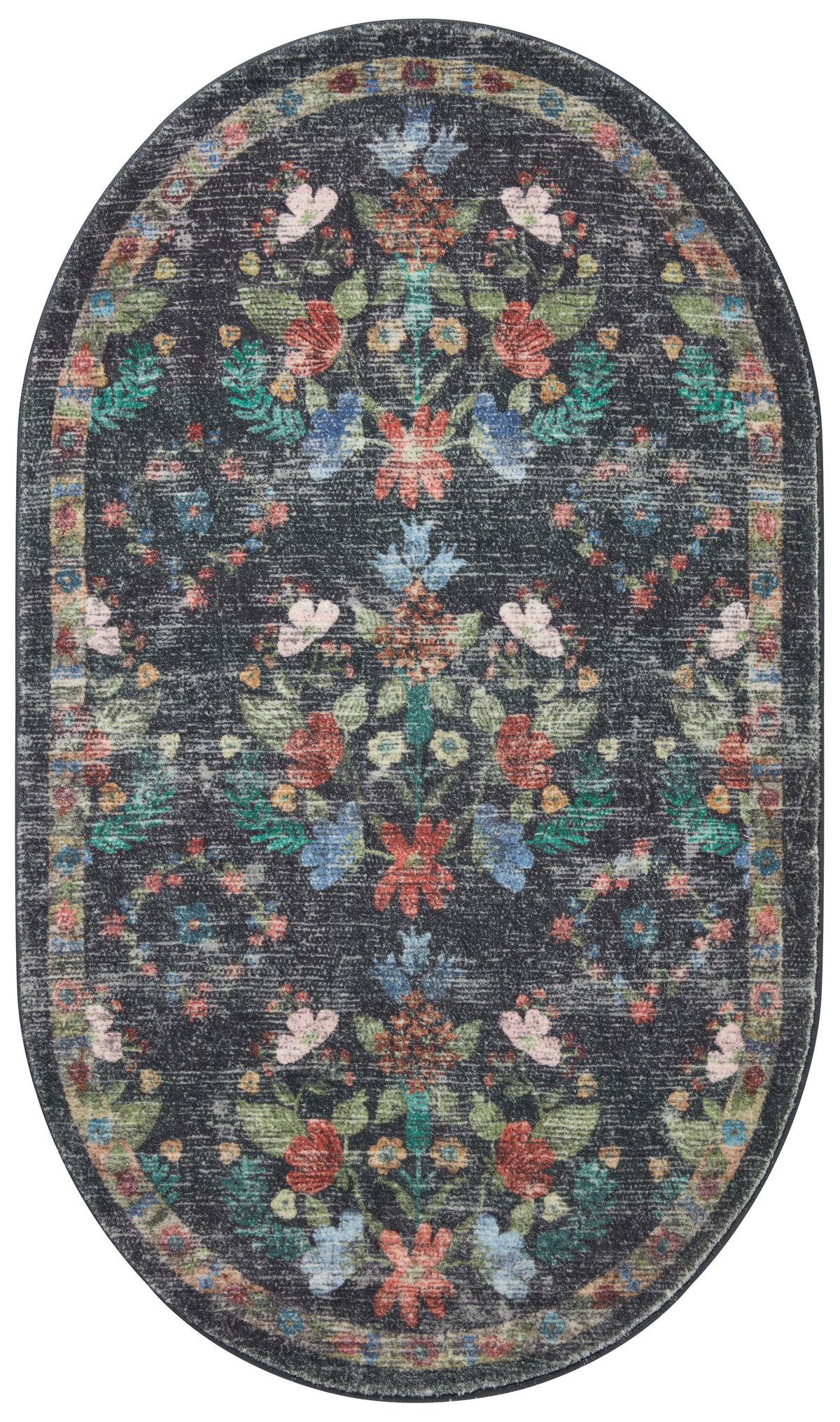 Rifle Paper Co. x Loloi Courtyard Rug, 2'6" length x 7'6" width View 5
