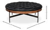 Corbet Cocktail Ottoman Onyx Black Lthr thumbnail 11