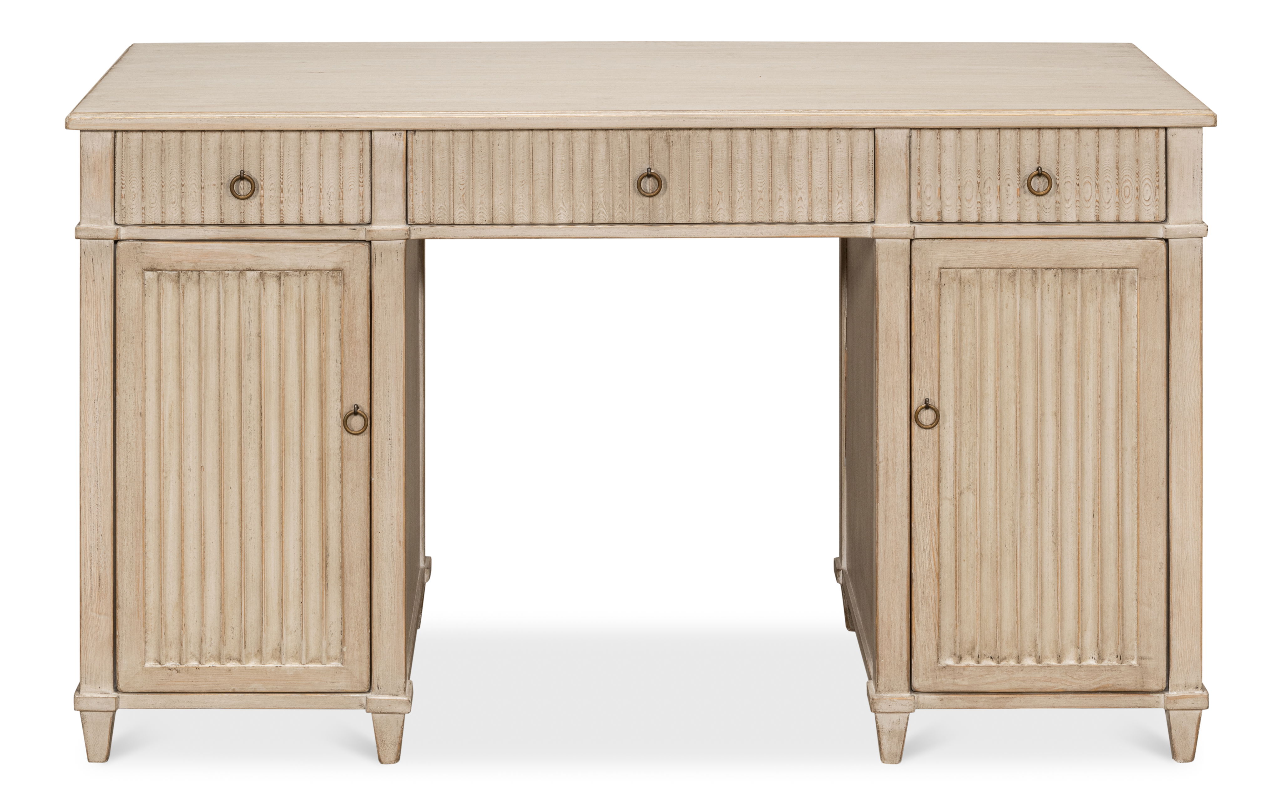 Inspire Desk  Stone Grey large image 