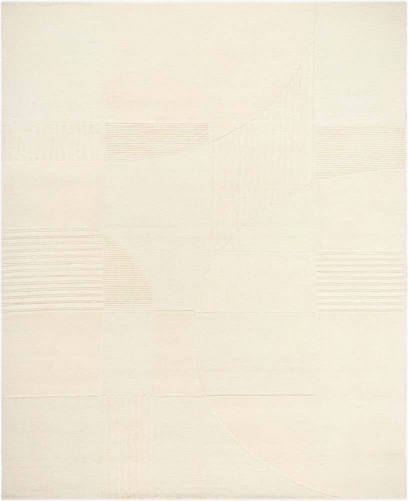 Brook Handmade Rug, by Surya, 1'6" length x 1'6" width