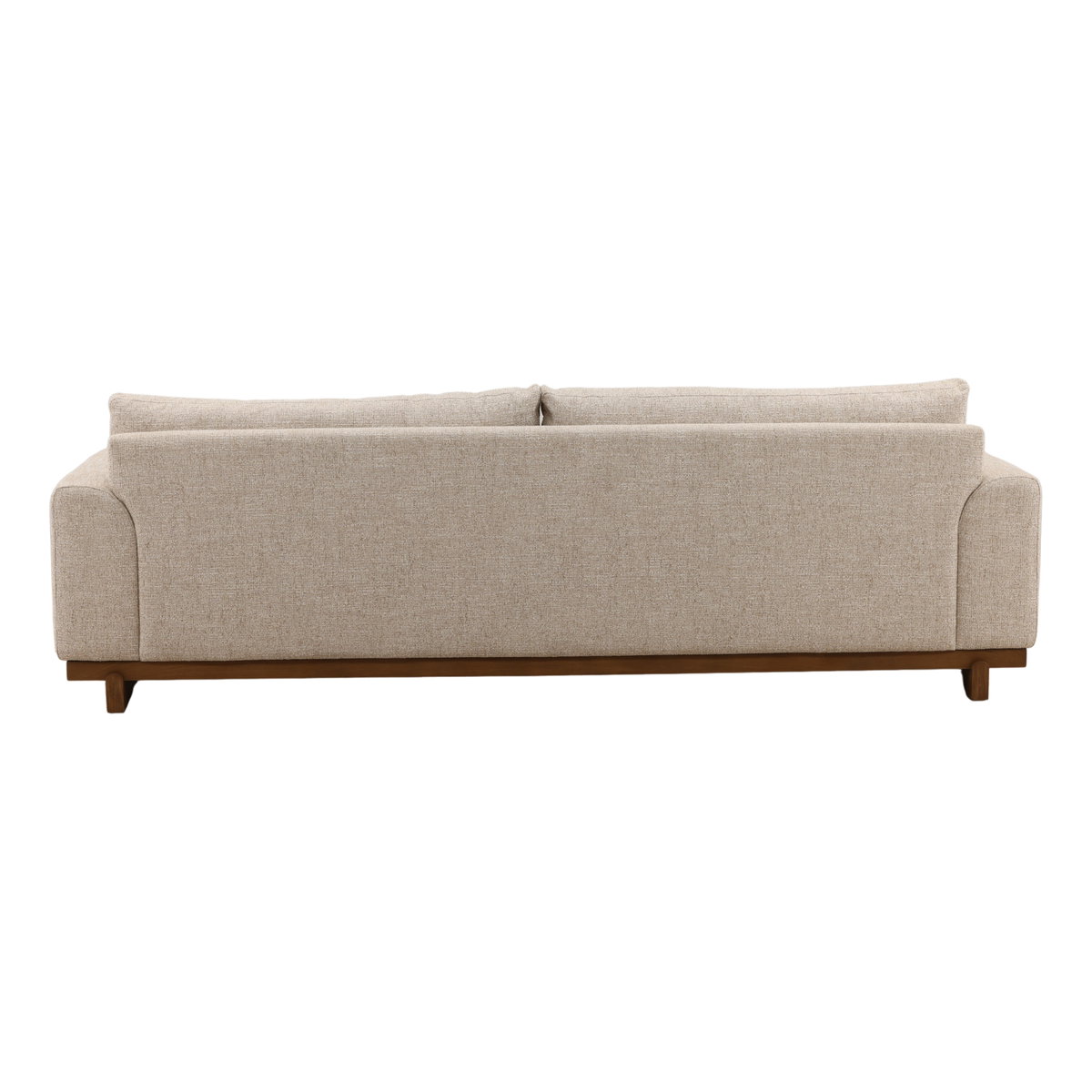 Amal Sofa Fawn, Sofas & Sectional by Dovetail, 98.5" width x 33" height x 40" depth View 4