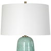 Andale Crackled Teal Table Lamp thumbnail 4
