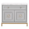 Azure Carrera Media Chest, Nightstand by Essentials for Living, 36.75" width x 32.5" height x 19" depth thumbnail 1