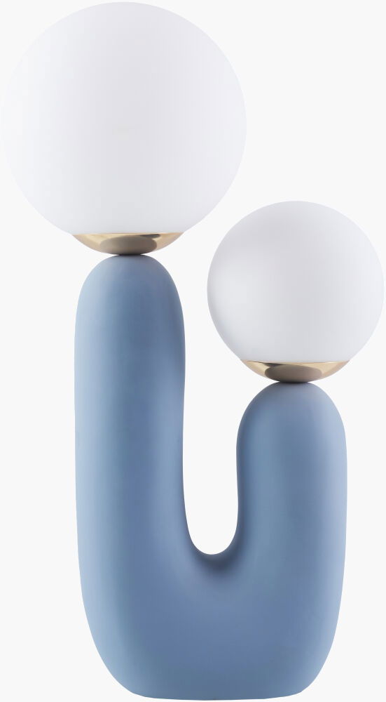 Sedeum Accent Table Lamp, by Surya, 8" width x 22" height