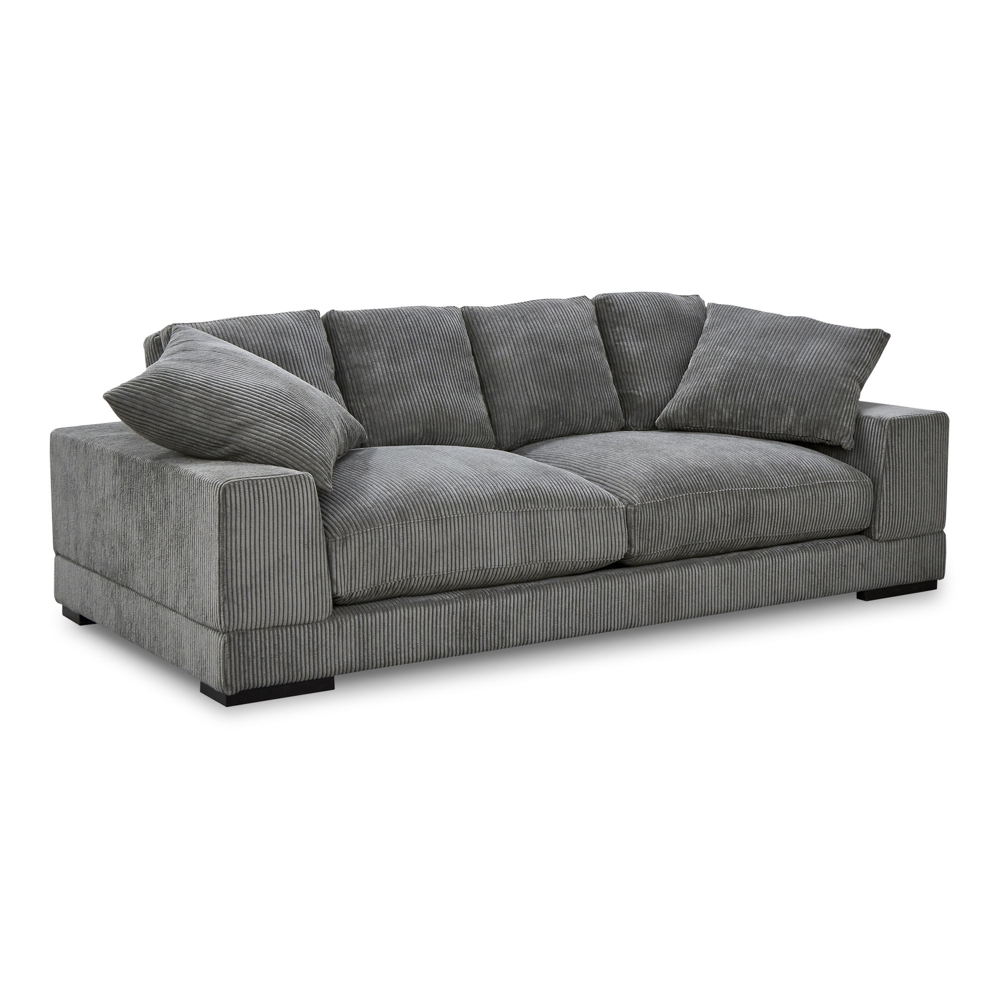Plunge Sofa Charcoal large image 
