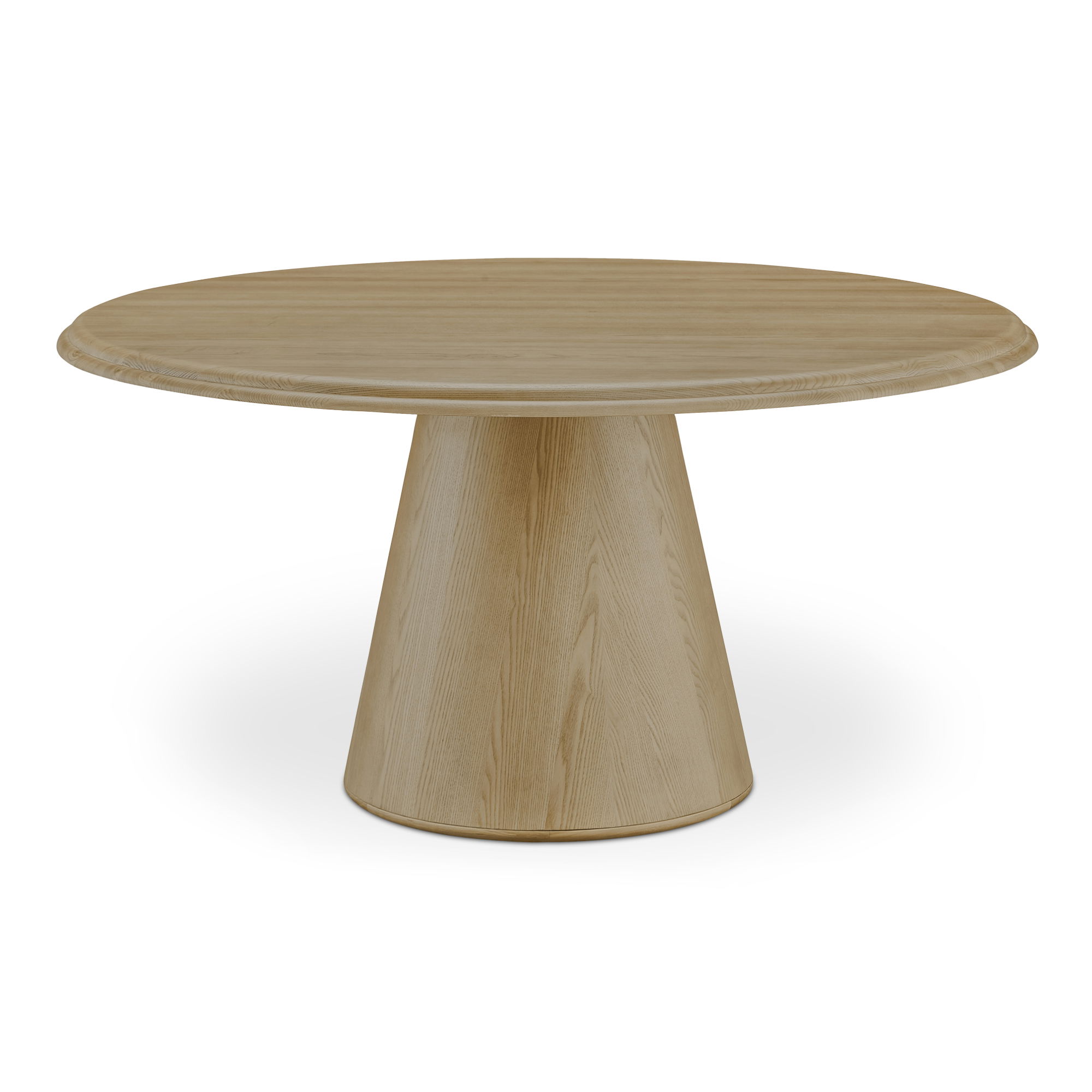 Tutto Dining Table Natural, by Moe's Home, 60" width x 30" height x 60" depth View 1