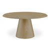 Tutto Dining Table Natural, by Moe's Home, 60" width x 30" height x 60" depth thumbnail 1