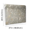 Marbled Endpaper Neutral Peel & Stick Wallpaper thumbnail 3