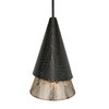 Apollo 1 Light Mini Pendant, Mini Light Pendant by Uttermost, 10" width x 18.5" height x 10" diameter x 10.25" depth thumbnail 6