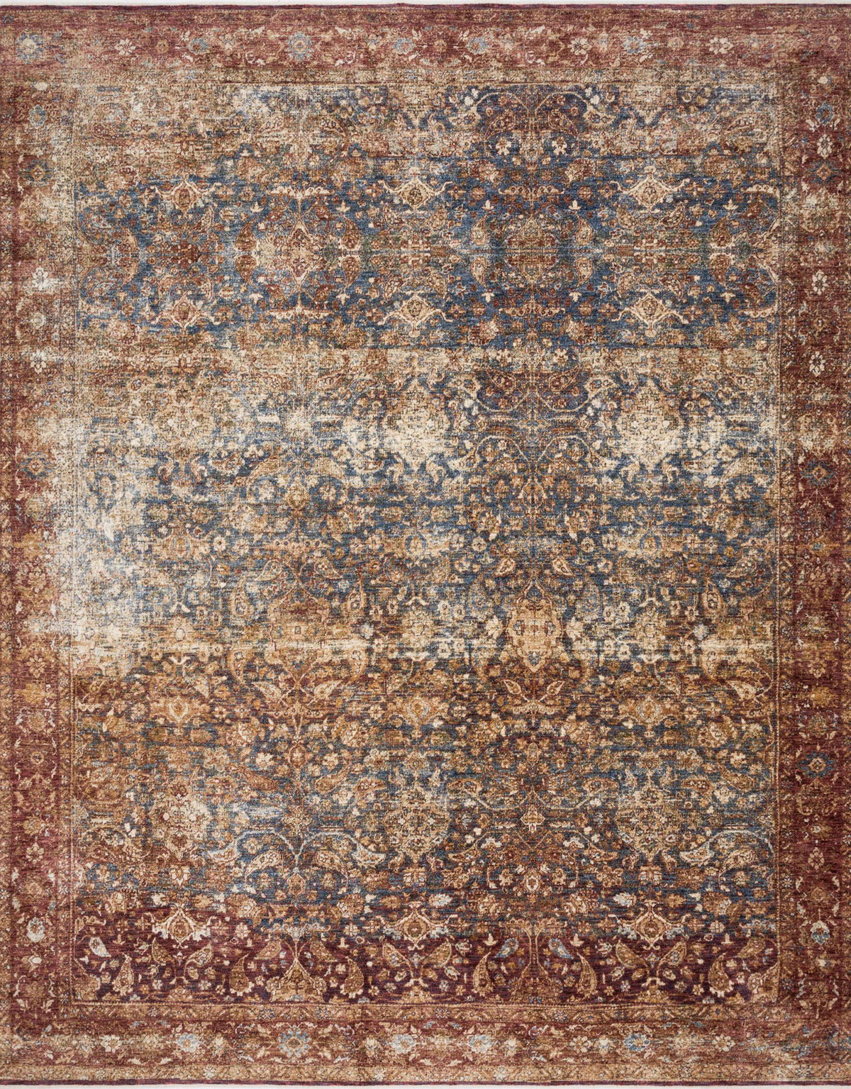 Magnolia Home by Joanna Gaines x Loloi Kennedy Rug, 1'6" length x 1'6" width