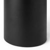 Alex Small Black Metal Cylindrical Table Candle Holder, Candles & Candle Holder by Mercana, 4.13" length x 4.13" width x 9.25" height thumbnail 9