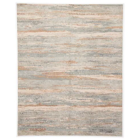 Routh Bandi Hand-Knotted Light Blue/Tan Area Rug