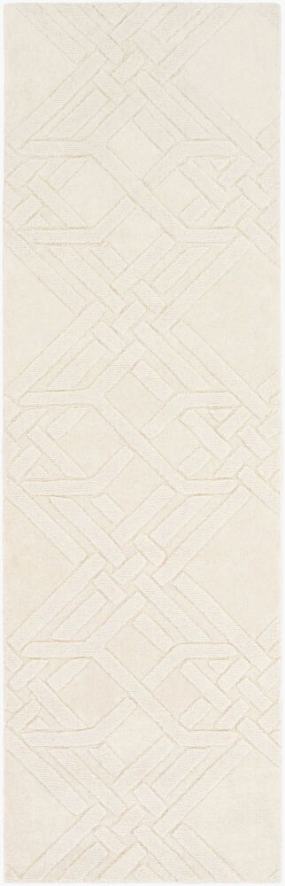 The Oakes Handmade Rug, by Surya, 8' length x 2'6" width