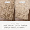 Chris Loves Julia x Loloi Palma Rug, 1'6" length x 1'6" width thumbnail 4