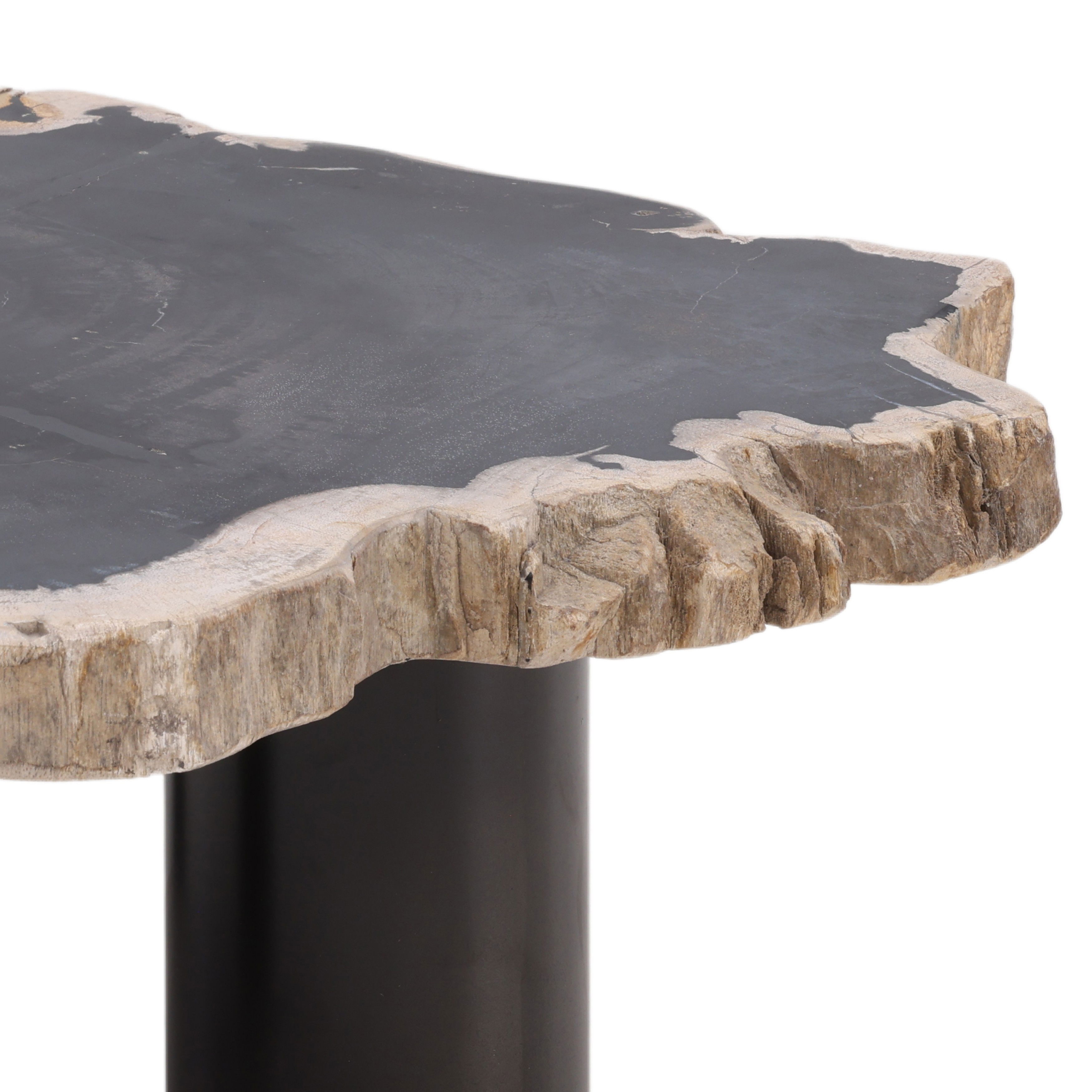 Darnell Coffee Table Natural Black Small large image 