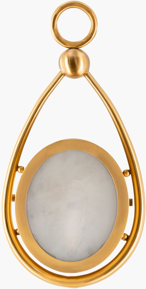 Potier Wall Sconce, by Surya, 3" length x 9" width x 18" height