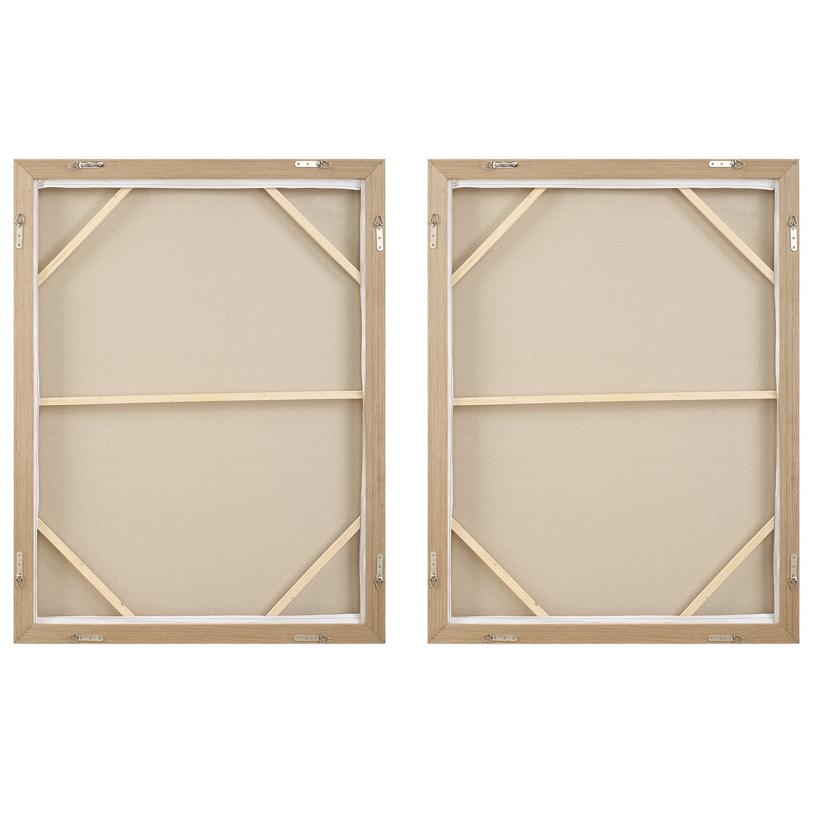 Molten Patina Framed Canvases Set/2, Art by Uttermost, 38.25" width x 50.25" height x 1.5" depth View 9