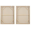 Molten Patina Framed Canvases Set/2, Art by Uttermost, 38.25" width x 50.25" height x 1.5" depth thumbnail 9