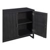 Sierra 2 Door Cabinet Black thumbnail 5