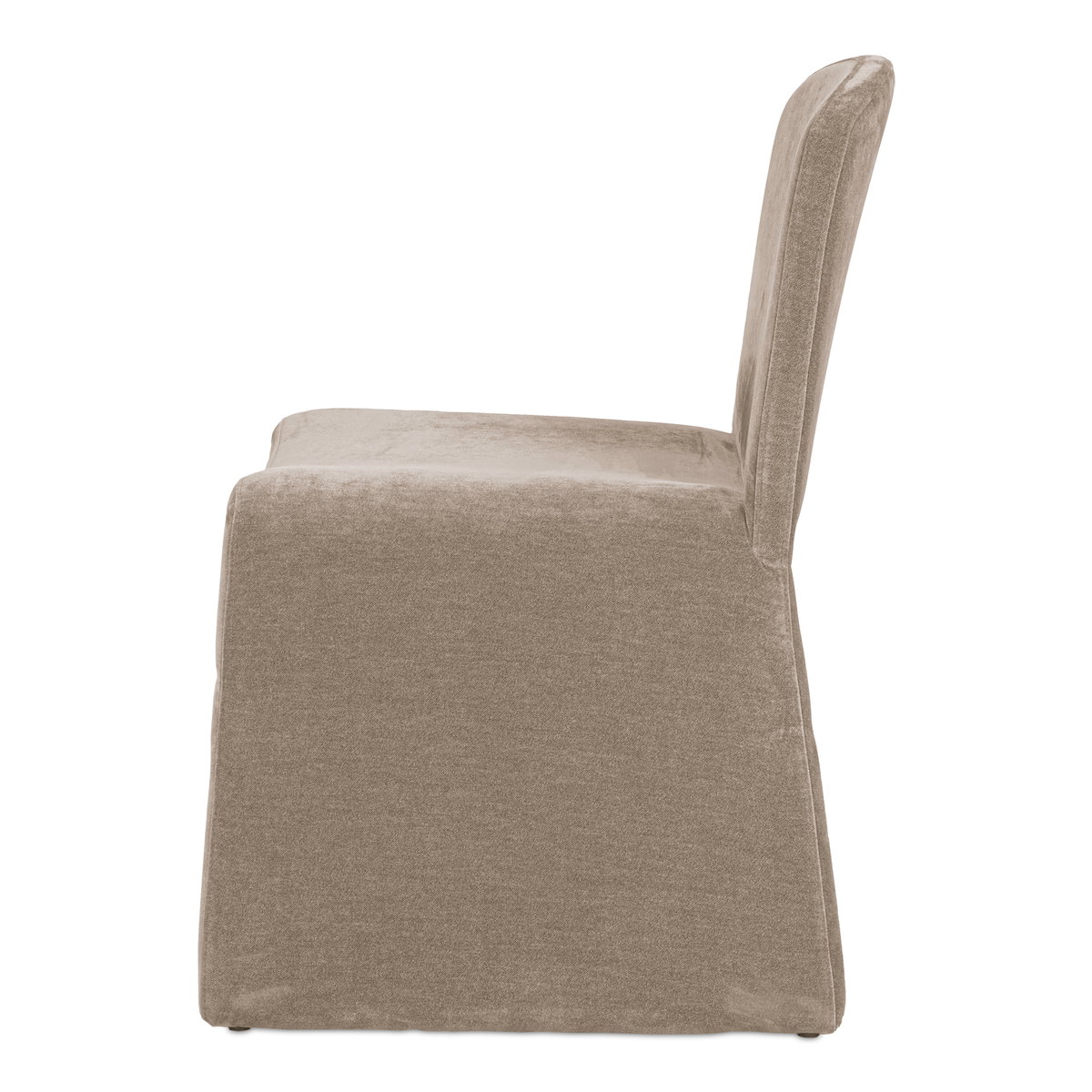 Ella Dining Chair Camel, by Moe's Home, 22.05" width x 33.5" height x 22.44" depth View 3