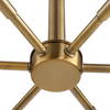 Cret 12 Light Brass Chandelier, by Uttermost, 31" width x 20.62" height x 31" diameter x 31" depth thumbnail 8