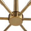 Cret 12 Light Brass Chandelier, by Uttermost, 31" width x 20.62" height x 31" diameter x 31" depth thumbnail 8