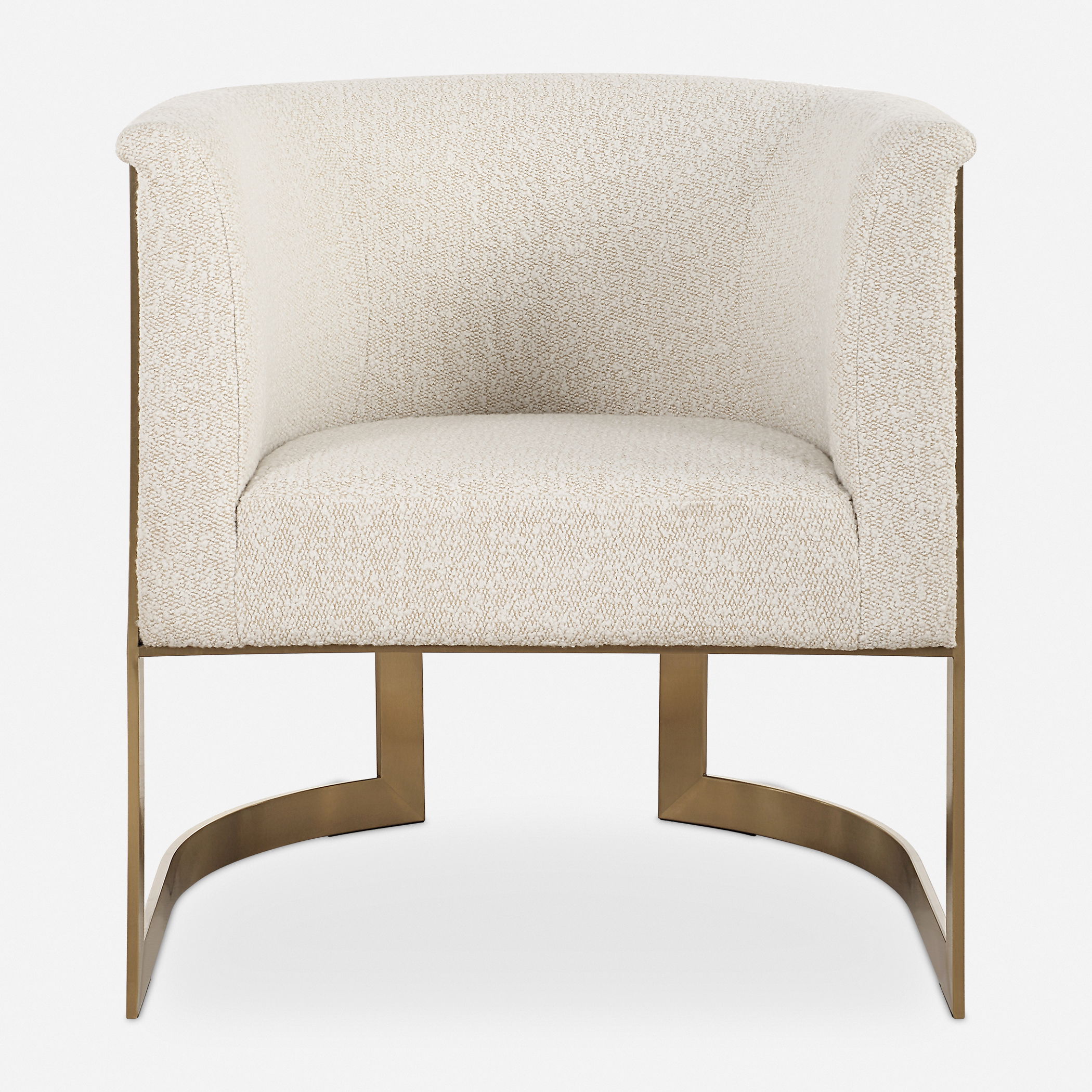 Bellina Plush Barrel Chair large image 