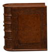 Barnes Leather Book Side Table, by Sarreid, 2' length x 10" width x 2' height thumbnail 13