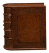 Barnes Leather Book Side Table, by Sarreid, 2' length x 10" width x 2' height thumbnail 13