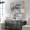 Road Less Traveled Abstract Art, by Uttermost, 4'3" width x 4'3" height x 1.7" depth thumbnail 2