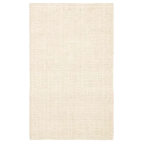 Murillo Natural Solid Ivory Area Rug (5