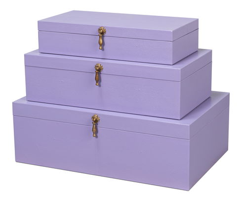 Cosmos Nesting Boxes,S/3,Lilac