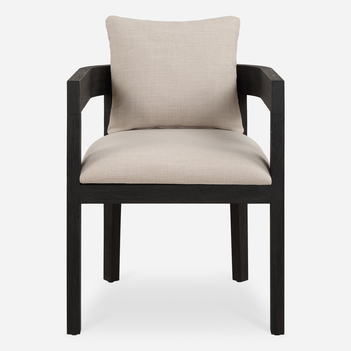 Balboa Modern Dining Chair, by Uttermost, 23" width x 27" height x 25" depth View 1