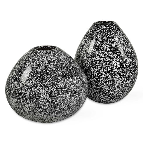 Cosmic Black & White Vases Set/2