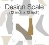 Modernist Black & Gold Peel & Stick Wallpaper thumbnail 5