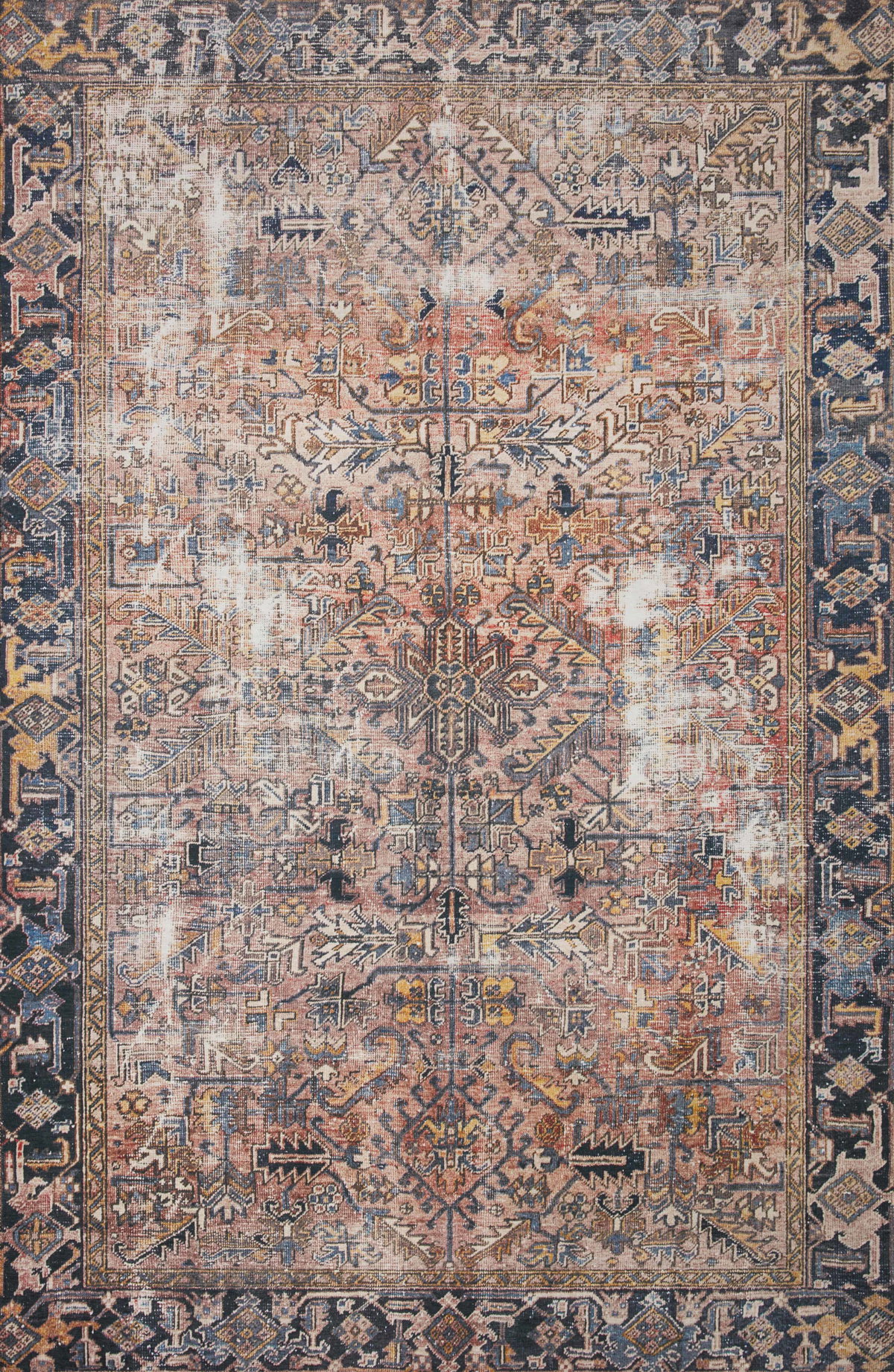 Chris Loves Julia x Loloi Jules Rug, 5' length x 7'6" width View 1